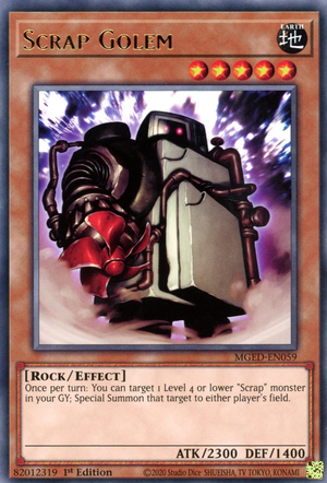 Scrap Golem Card Front