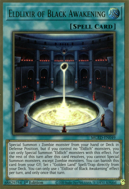 Eldlixir of Black Awakening Card Front