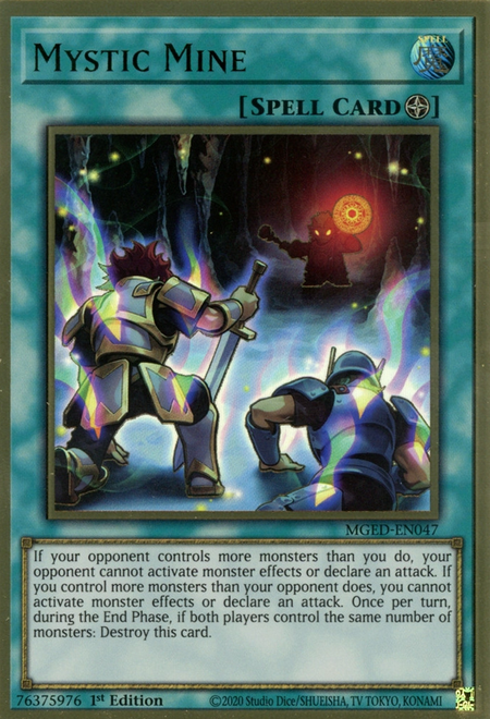 Mystic Mine Card Front