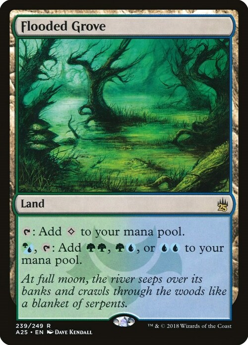 Flooded Grove Card Front