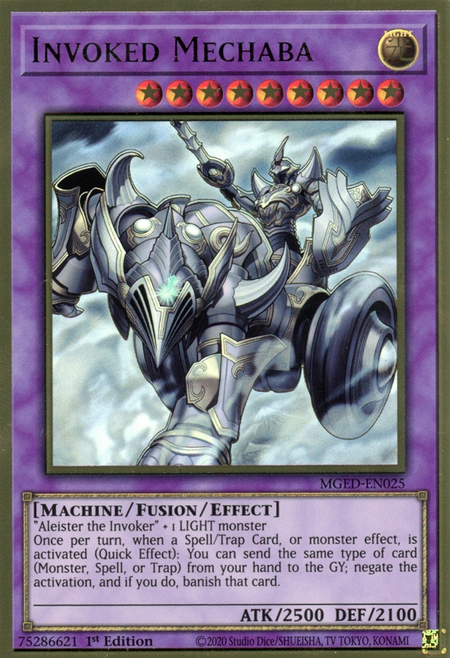 Invoked Mechaba Card Front