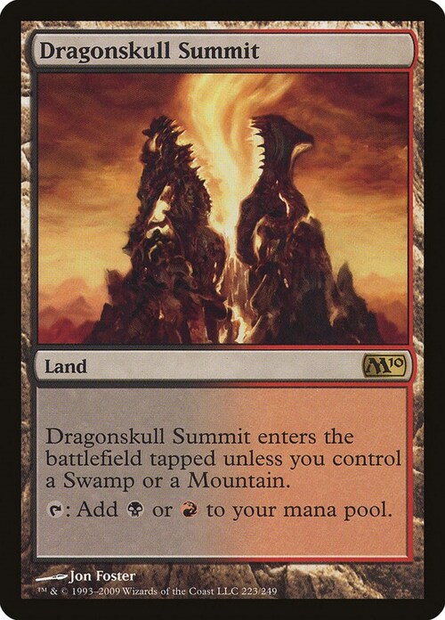 Dragonskull Summit Card Front