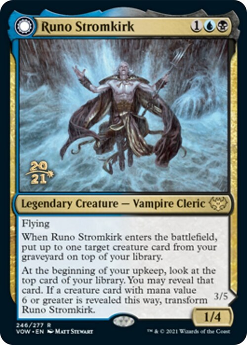 Runo Stromkirk // Krothuss, Lord of the Deep Card Front