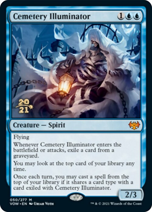 Cemetery Illuminator Card Front