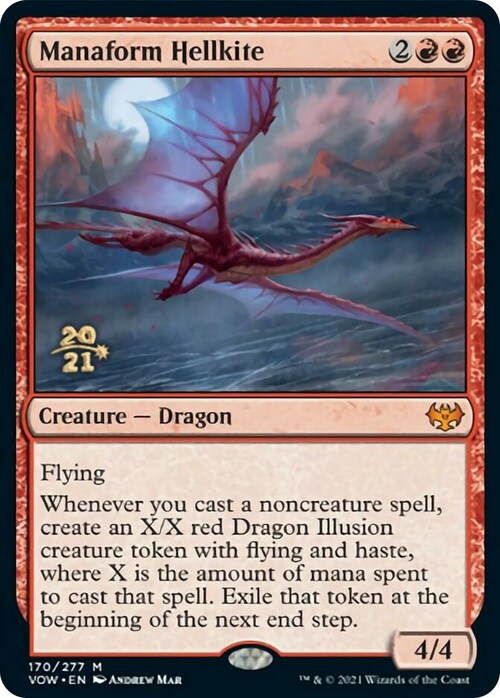 Manaform Hellkite Card Front