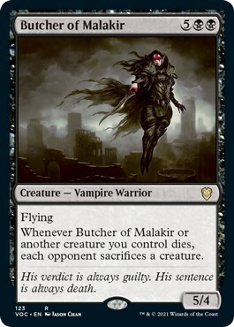 Butcher of Malakir Card Front