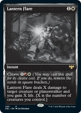 Lantern Flare Card Front