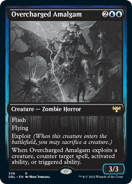 Overcharged Amalgam Card Front