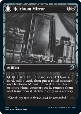 Heirloom Mirror // Inherited Fiend Card Front