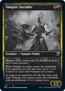 Vampire Socialite Card Front