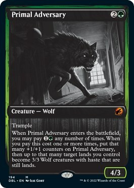 Primal Adversary Card Front