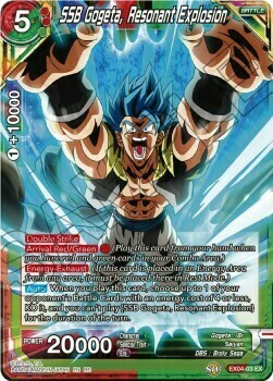 SSB Gogeta, Resonant Explosion Card Front