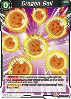 Dragon Ball Card Front