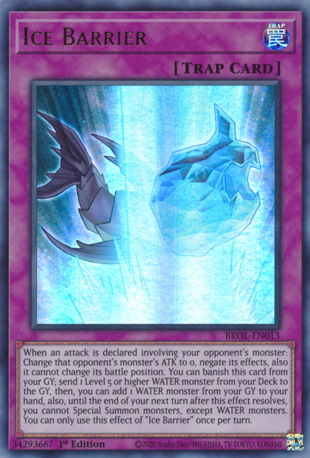 Ice Barrier Card Front