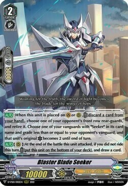 Blaster Blade Seeker Card Front