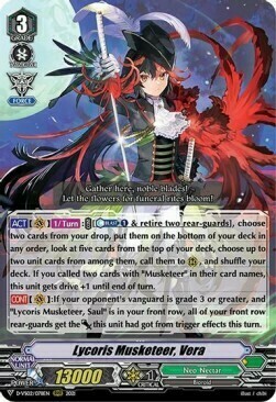 Lycoris Musketeer, Vera Card Front