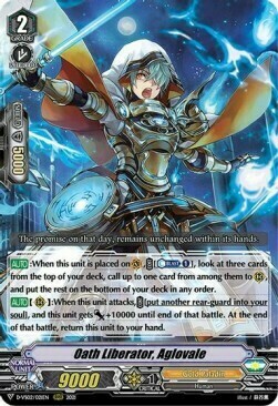 Oath Liberator, Aglovale Card Front