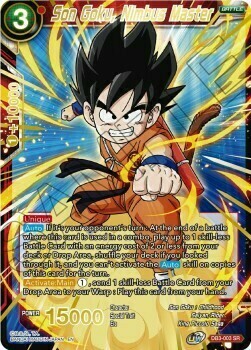 Son Goku, Nimbus Master Card Front