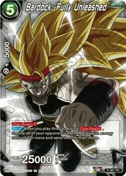 Bardock, Fully Unleashed Card Front