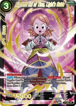 Supreme Kai of Time, Light's Guide Card Front