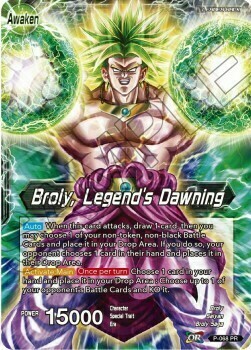 Broly // Broly, Legend's Dawning Card Front