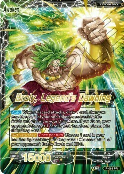 Broly // Broly, Legend's Dawning Card Front