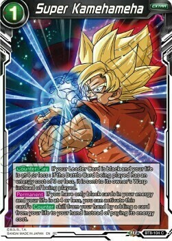 Super Kamehameha Card Front