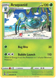 Araquanid [Bug Bite | Bubble Launch]