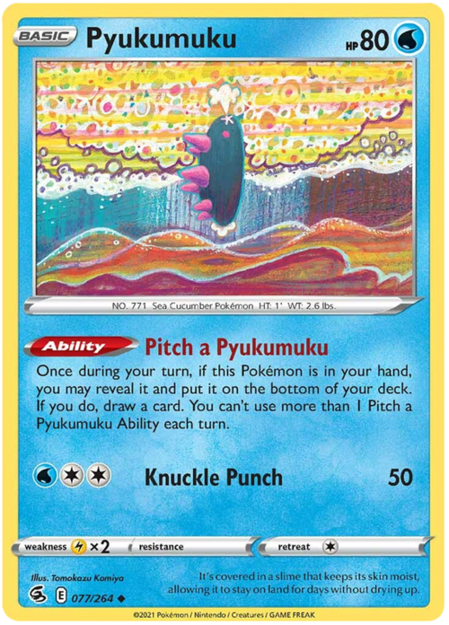 Pyukumuku Card Front