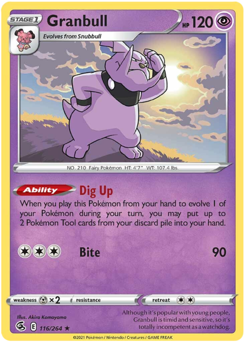 Granbull Card Front