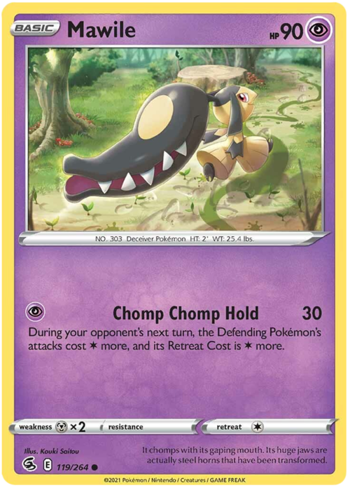 Mawile Card Front