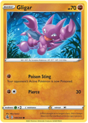 Gligar [Poison Sting | Pierce]