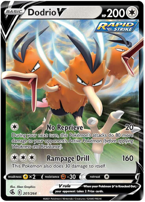 Dodrio V Card Front