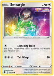 Smeargle [Sketching Trash | Tail Whap]