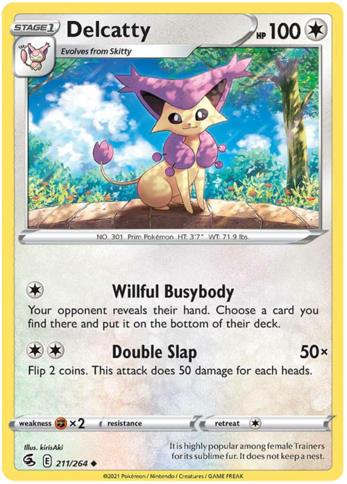 Delcatty Card Front