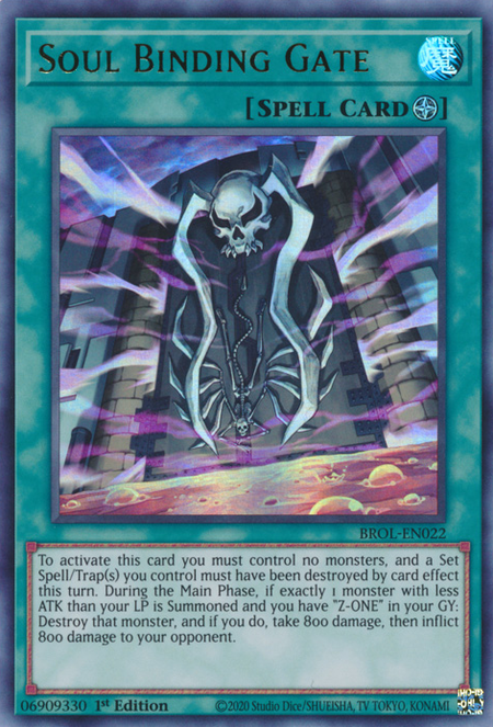 Soul Binding Gate Card Front