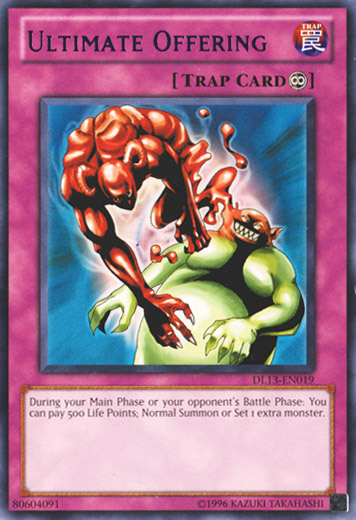 Ultimate Offering Card Front