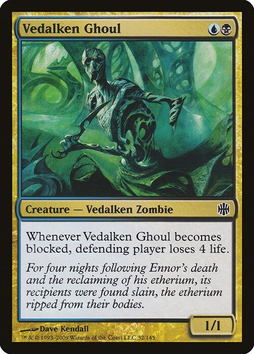 Vedalken Ghoul Card Front