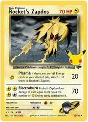 Rocket Zapdos [Plasma | Elettroscottata]