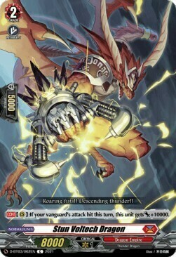 Stun Voltech Dragon Card Front