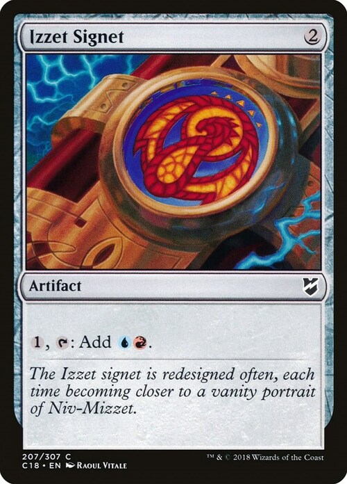 Izzet Signet Card Front