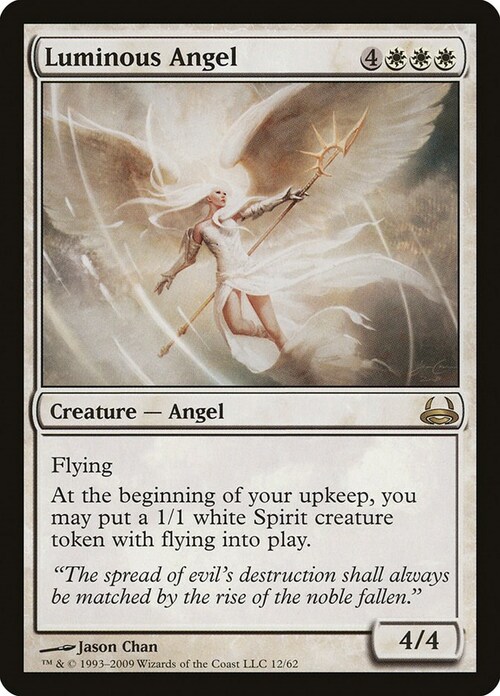 Luminous Angel Card Front