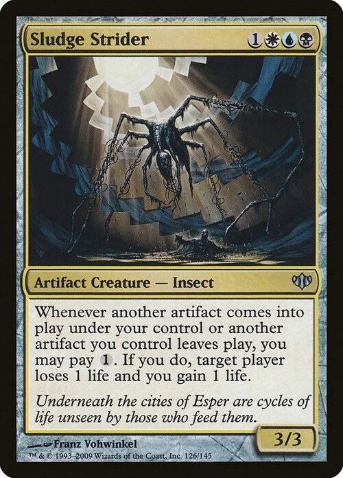 Sludge Strider Card Front