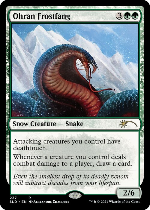 Ohran Frostfang Card Front