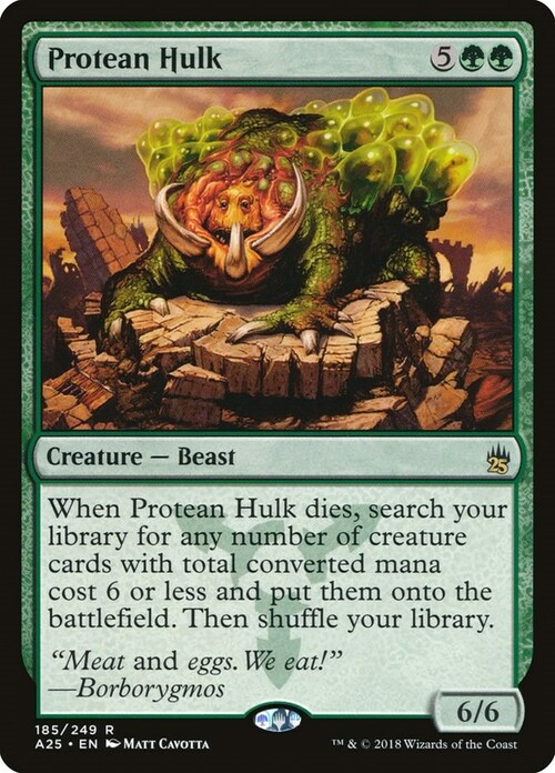 Protean Hulk Card Front