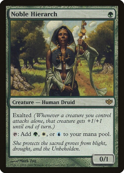 Noble Hierarch Card Front