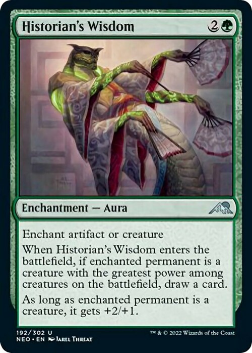 Historian's Wisdom Card Front