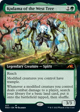 Kodama of the West Tree Card Front