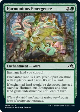 Harmonious Emergence Card Front