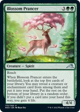 Blossom Prancer Card Front